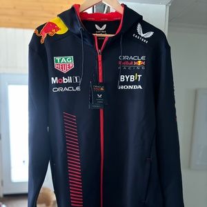 Oracle Red Bull Racing 2023 F1 Team Full Zip Hoodie - Men's XL